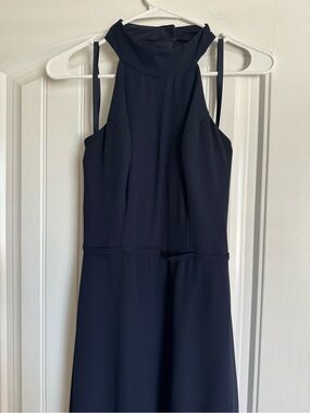 kennedy blue elena bridesmaid dress Alma One Shoulder Chiffon Bridesmaids Dress main image 0